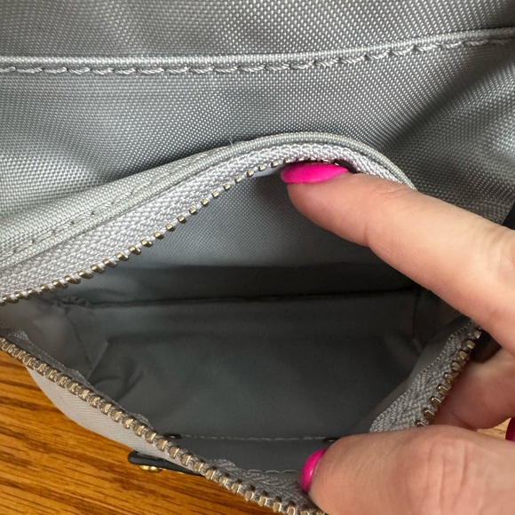 Frye Gray Backpack with Brown Accents - Picture 5 of 9